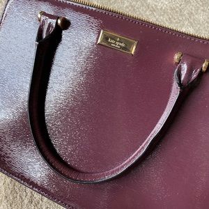 Plum Kate Spade bag
